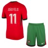 Conjunto (Camiseta+Pantalón Corto) Portugal Joao Felix 11 Primera Equipación Euro 2024 - Niño